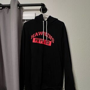 Hawkins Phys Ed Black Hoodie
